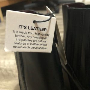 Brand New Zara Leather ankle boots with tags.
